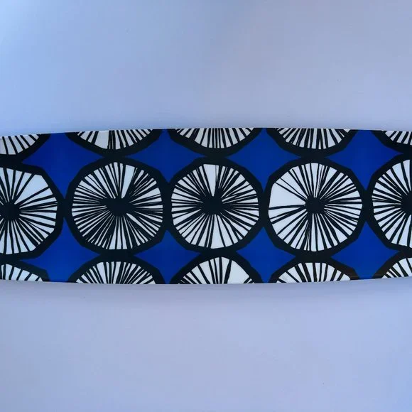 MARIMEKKO for Target NEW Melamine Tray Large Rectangular Blue/Black/White RARE - Picture 3 of 6